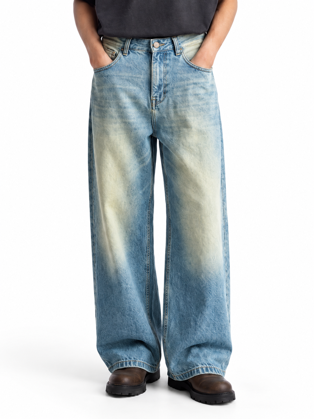 Vintage Sun Faded Regular Fit Jeans